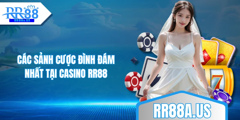 Các sảnh cược đình đám nhất tại Casino RR88